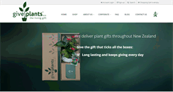 Desktop Screenshot of giveplants.co.nz