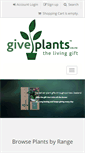 Mobile Screenshot of giveplants.co.nz